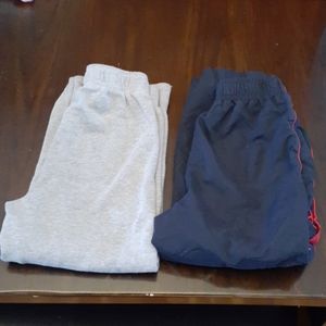 2 pair of sweatpants